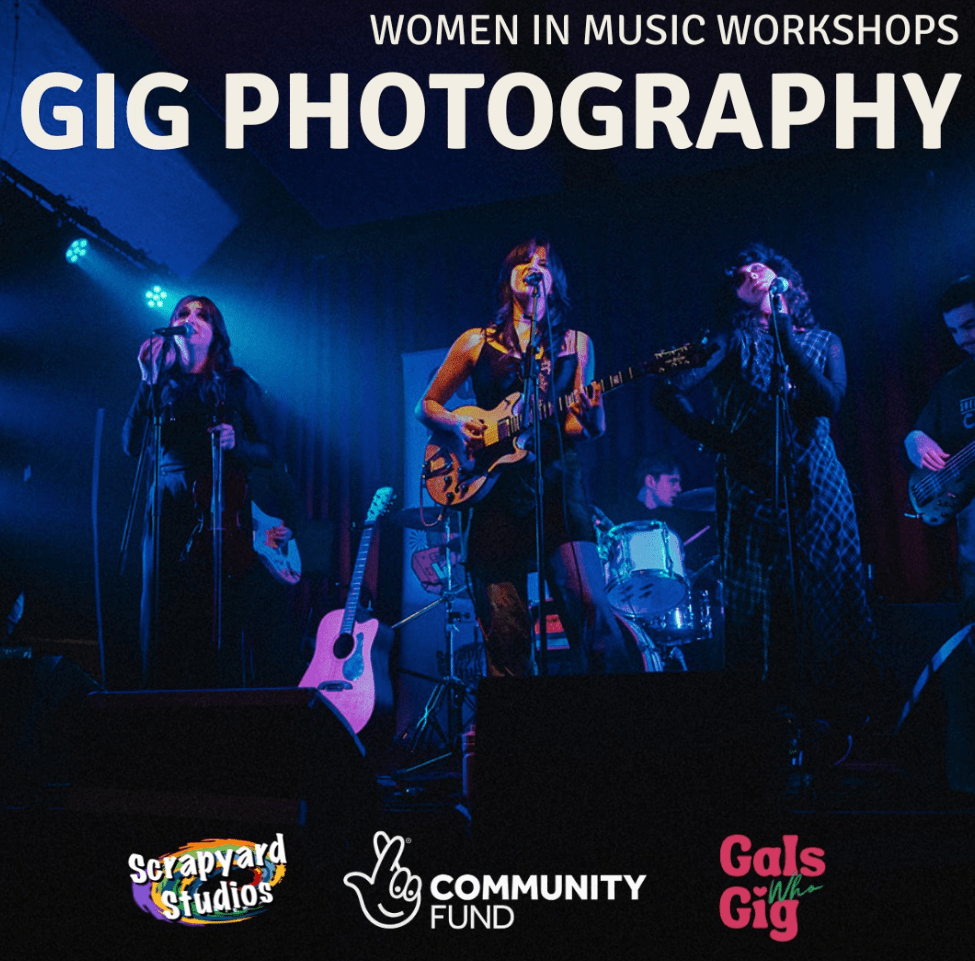 Women In Music Workshops - Gig Photography