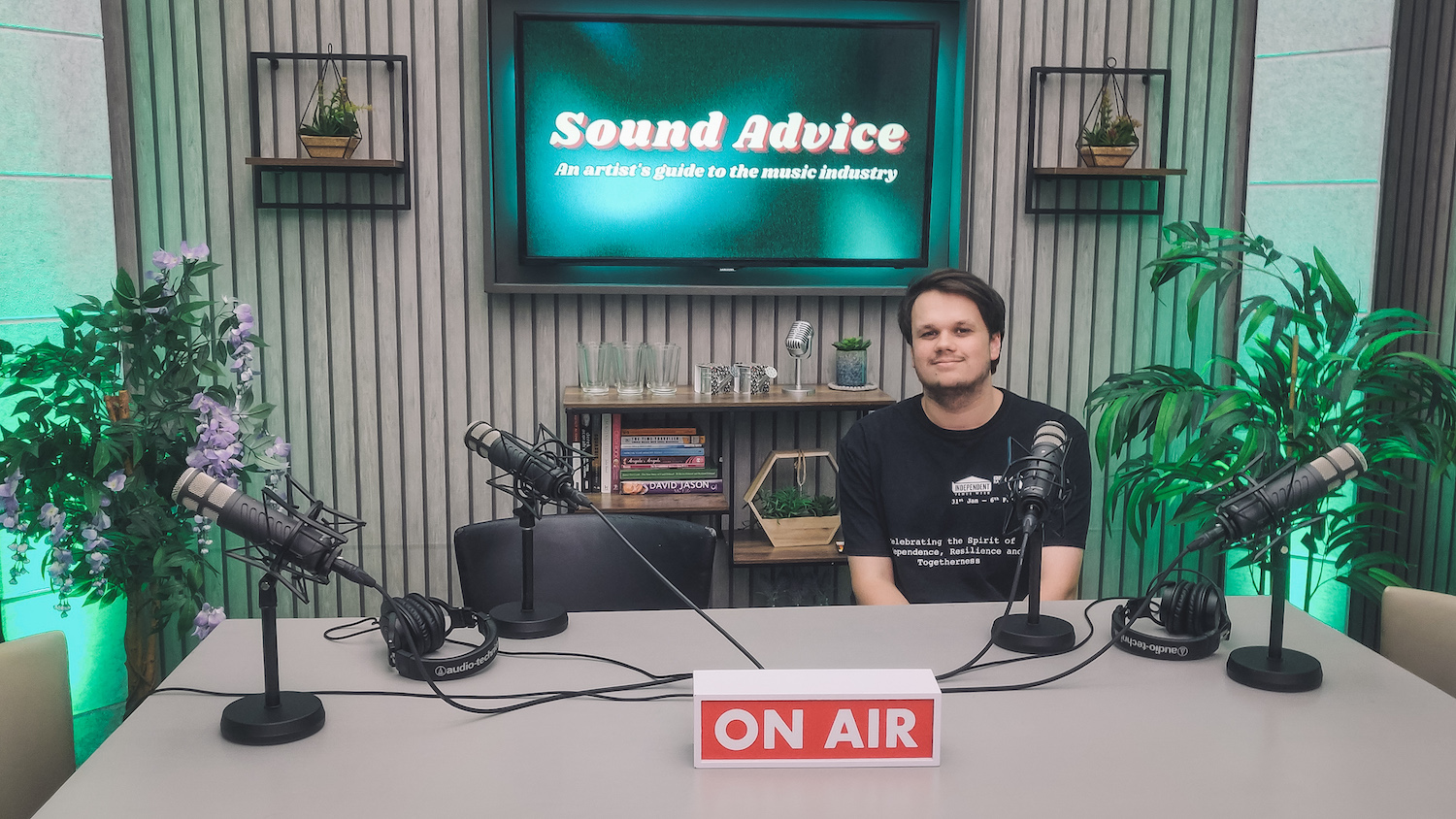 Sound Advice Music Industry Podcast Host Olly Carter