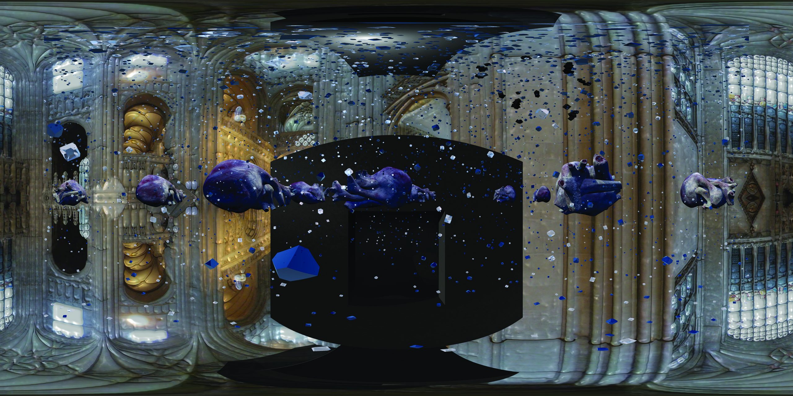 Free Virtual Reality and Augmented Reality Art Exhibition DYSPLA