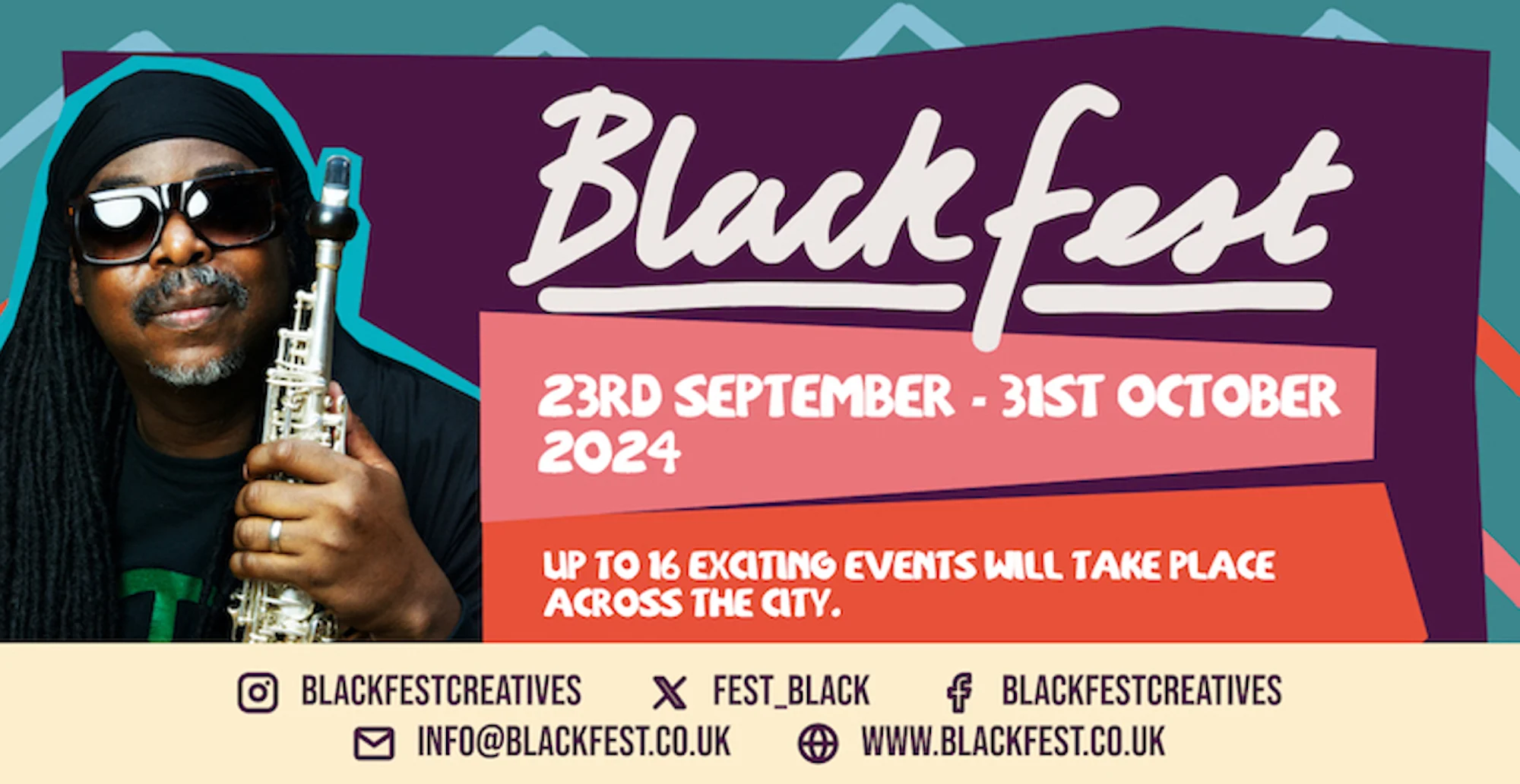 Things To Do In Liverpool and the City Region in September - BlackFest 2024 Promotional Poster