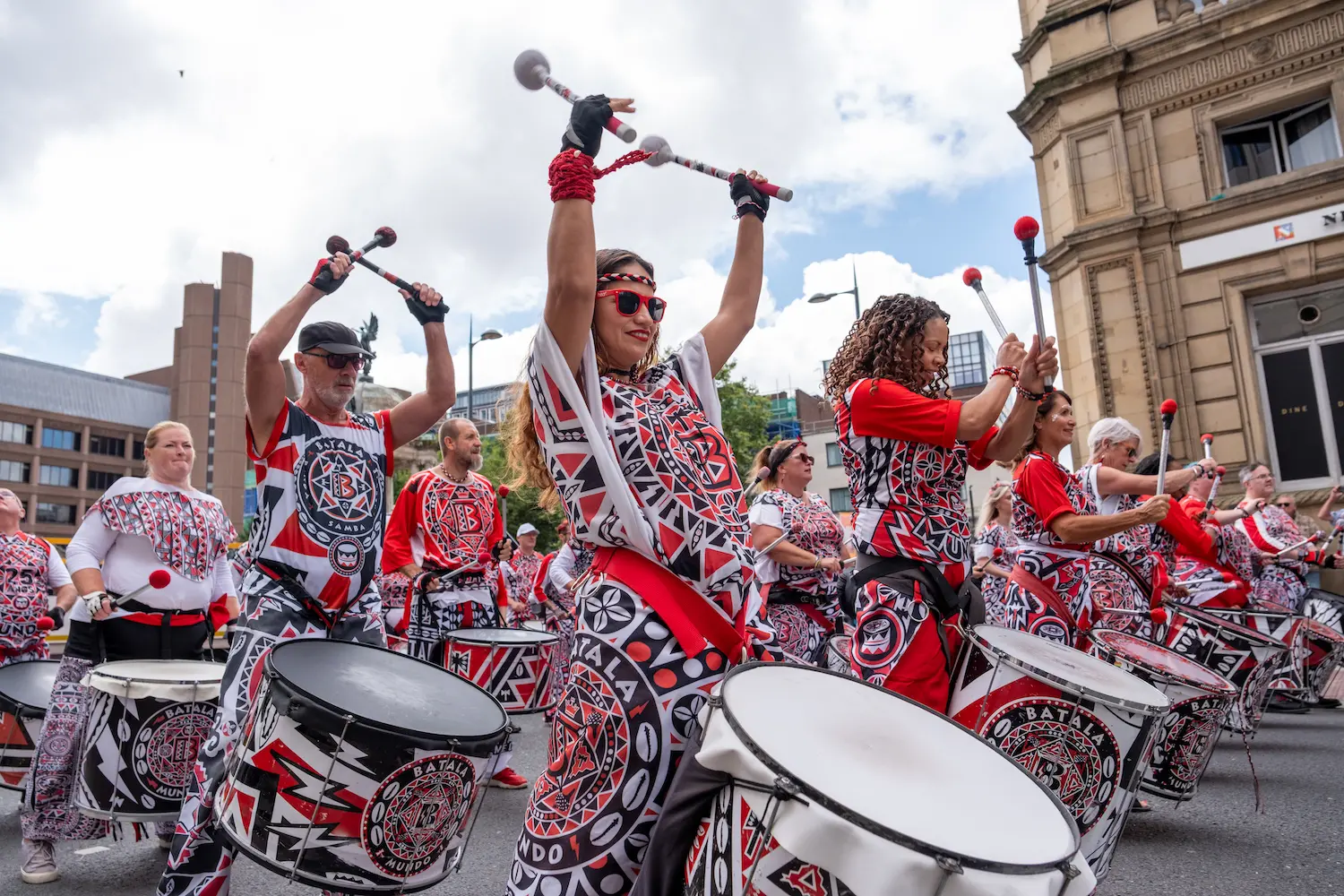 Celebrating Castle Street BID - Batala