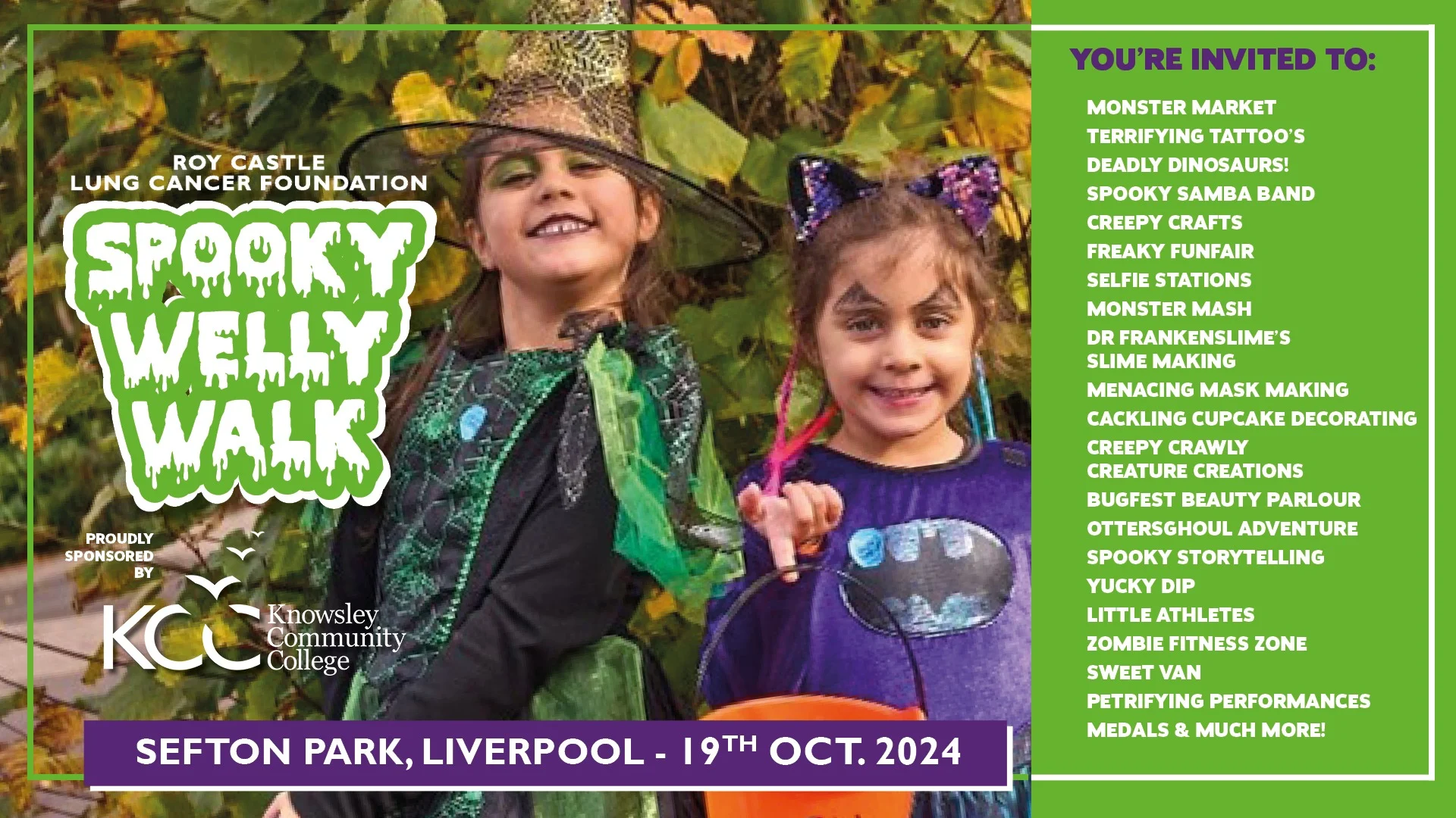 Halloween Events In Liverpool - Spooky Welly Walk