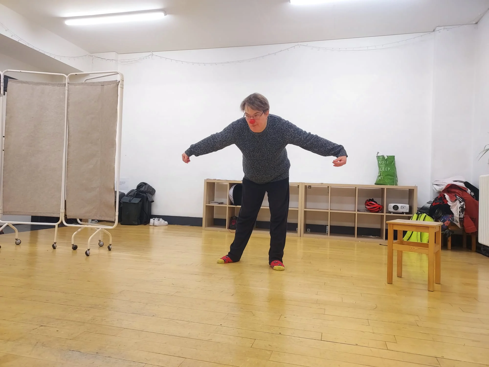 Clowning In Liverpool - moon Rice