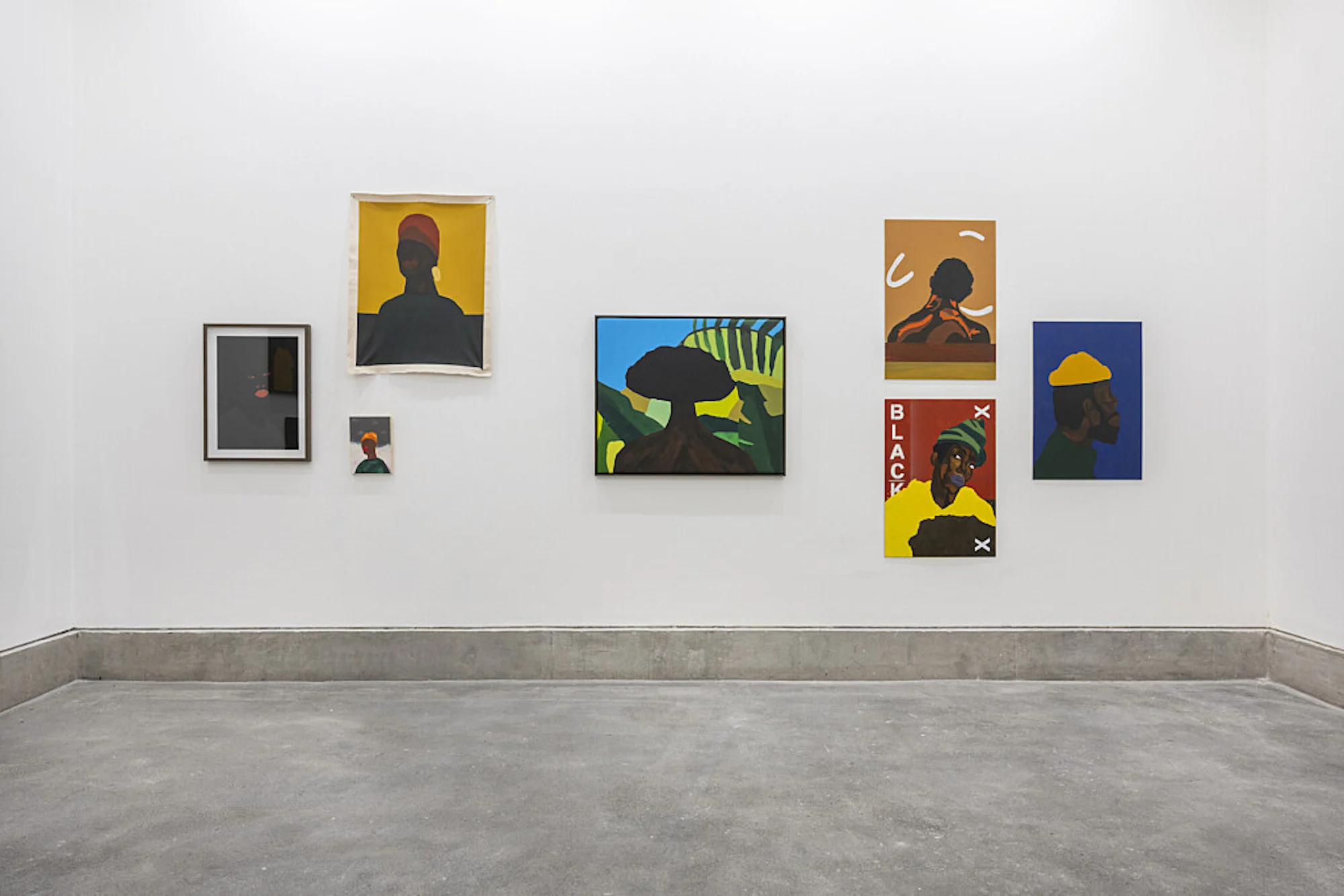 Sumuyya Khader, Always Black Never Blue, installation at The Bluecoat.Image Courtesy of the artist. Photo Credit Harry Meadley