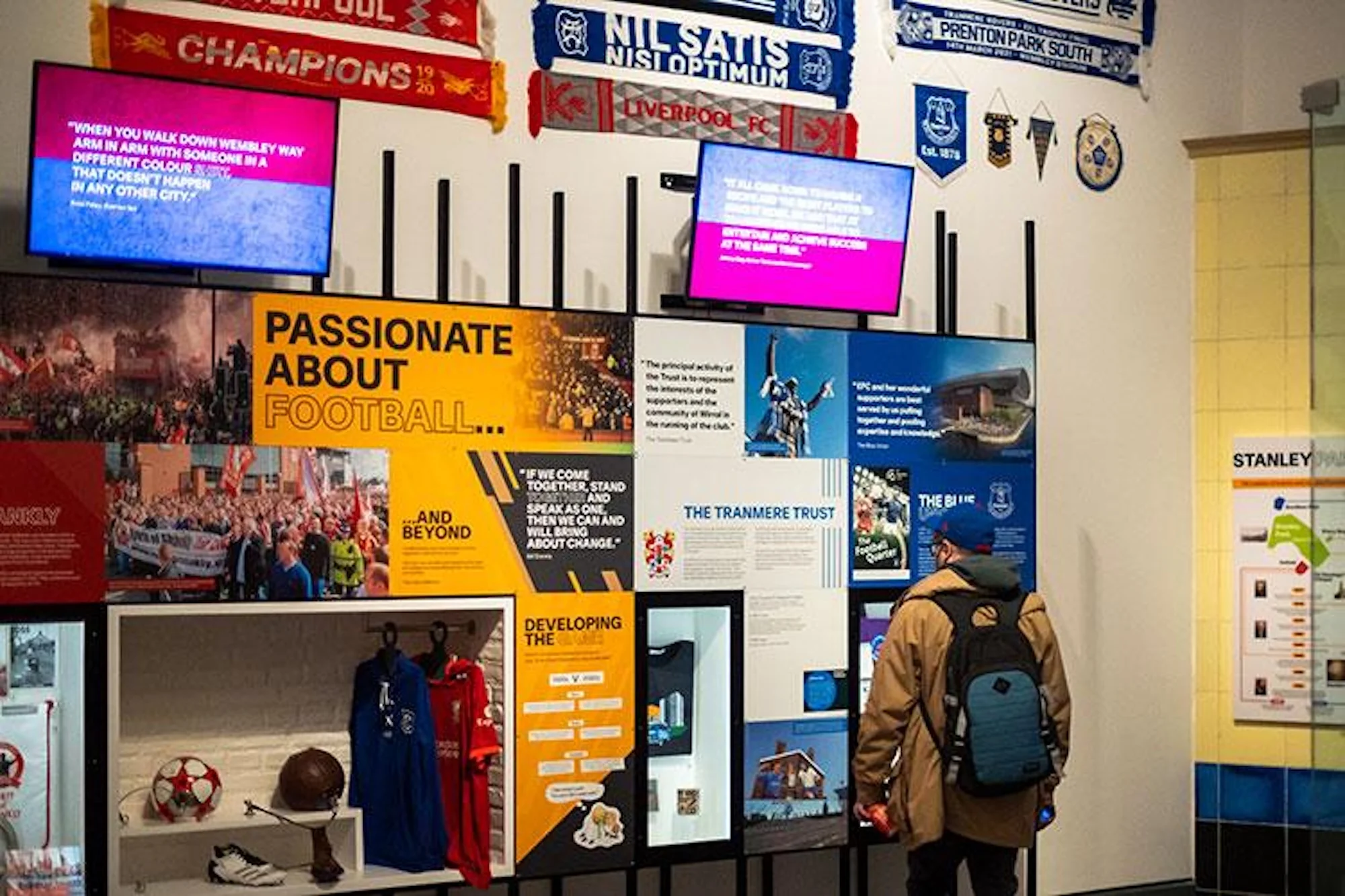 Museum of Liverpool Wonderous Place-Passionate about football. Credit - PeteCarr