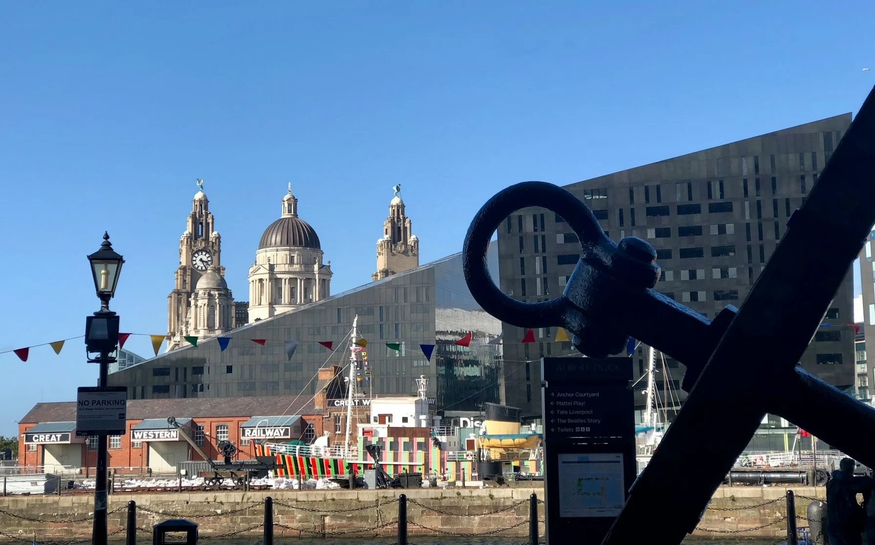 Liverpool Waterfront and Liver Building